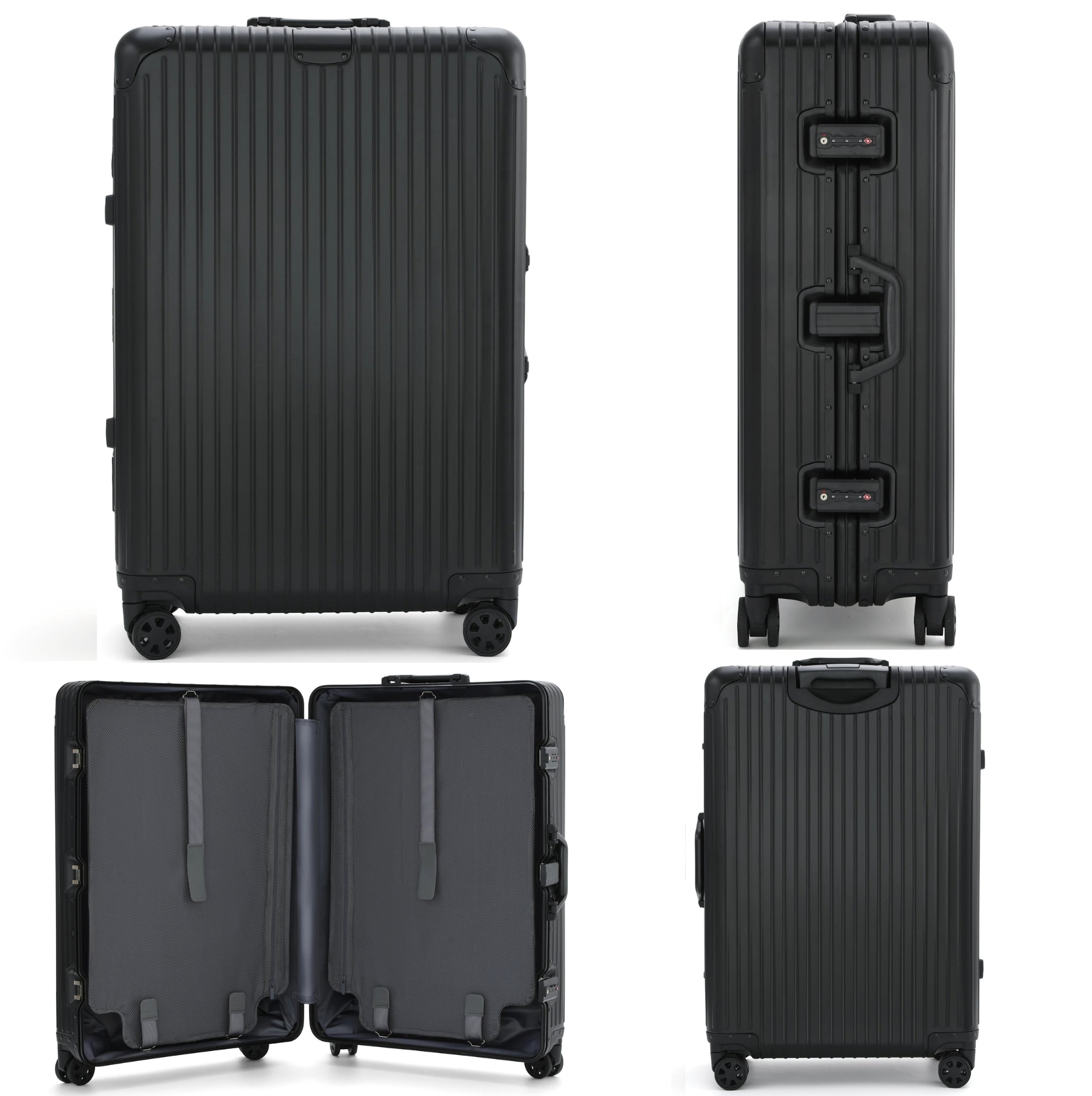 ALUMINUM SUITCASE V2 NEW, STRONGER ALUMINIUM & REMOVEABLE WHEELS