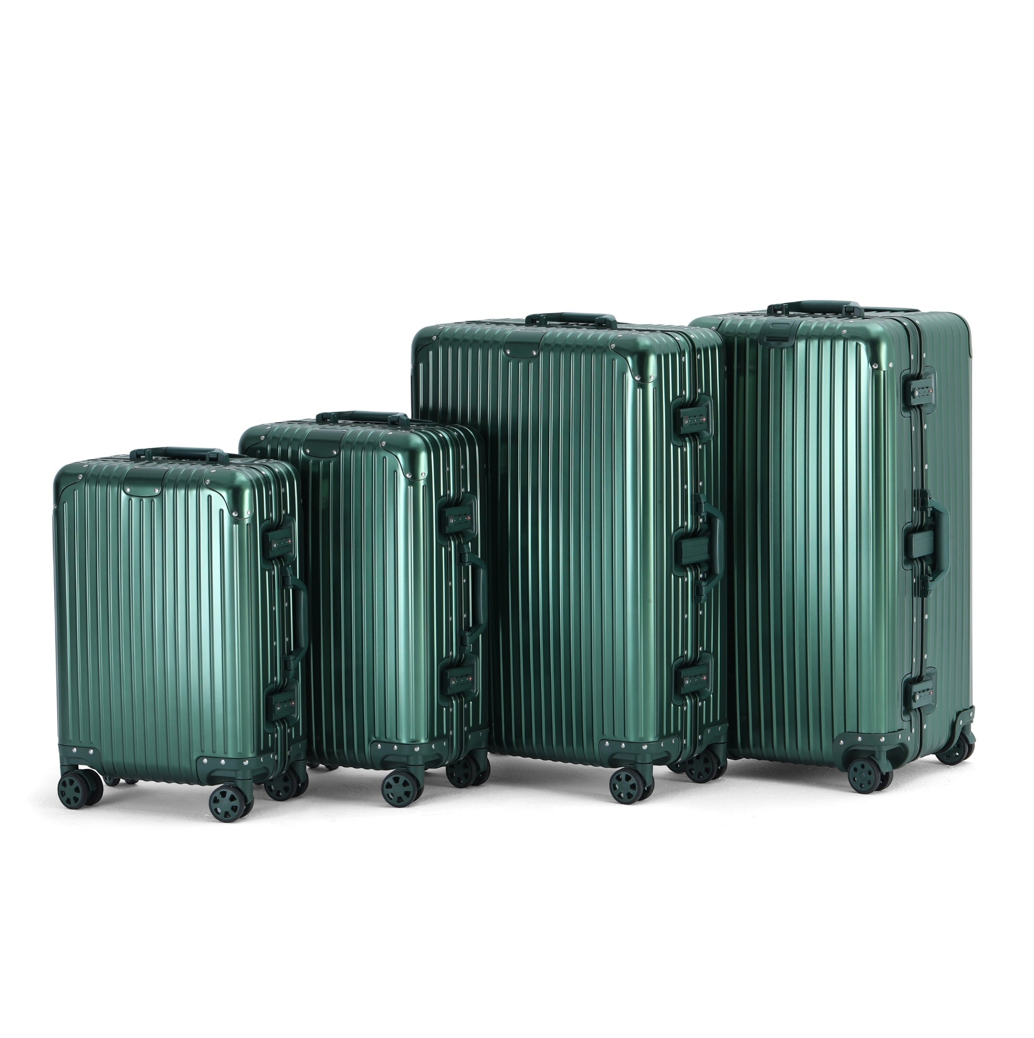 ALUMINUM SUITCASE V2 NEW, STRONGER ALUMINIUM & REMOVEABLE WHEELS
