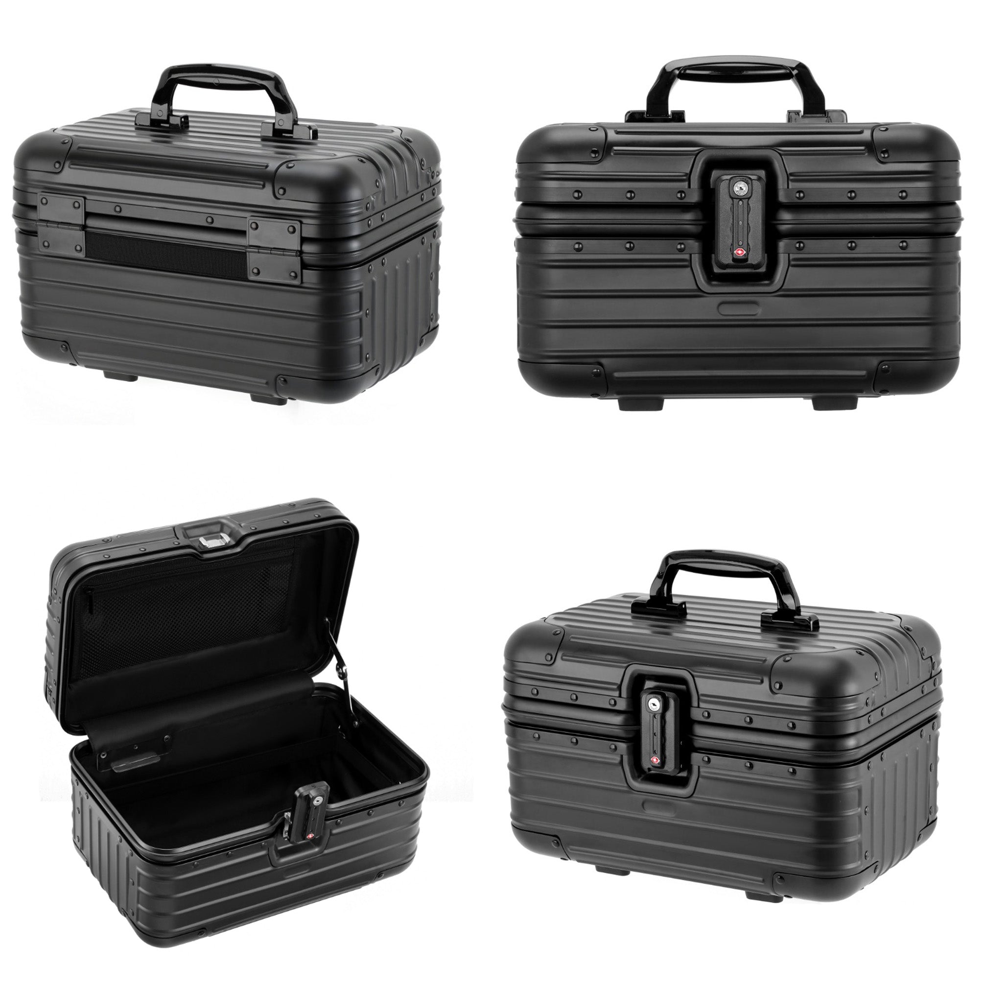 ALUMINUM SUITCASE V2 NEW, STRONGER ALUMINIUM & REMOVEABLE WHEELS